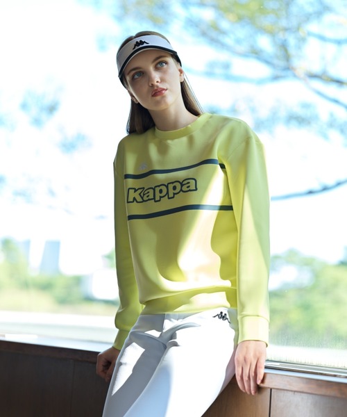 Kappa tシャツ 「Kappa GOLF」軽量ダンボールニット スウェット