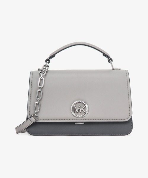 MICHAEL KORS ハンドバッグ DELANCEY トップハンドル チェーン