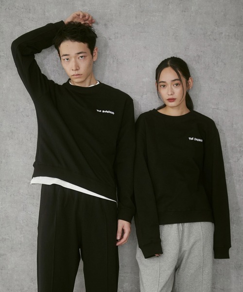 THE STANDARD トレーナー スウェット THE STANDARD/エルボーパッチ