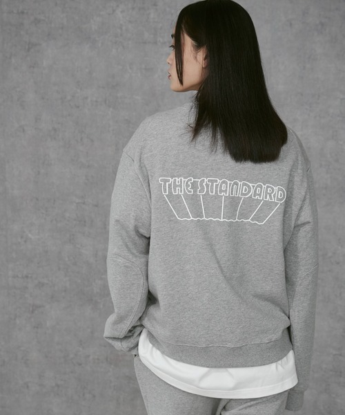 THE STANDARD トレーナー スウェット STANDARD/エルボーパッチ