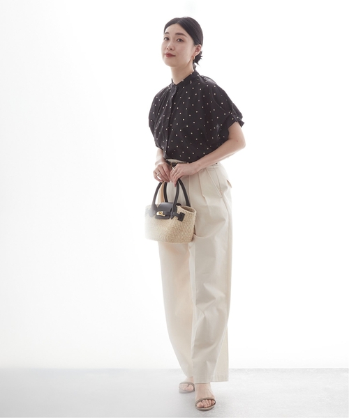 「journal standard L'essage」 半袖ブラウス FREE コバルトブルー レディース journal standard L'essage 「journal L'essage」 半袖ブラウス