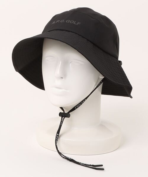 A.P.C. GOLF ブラック バケットハット Sサイズ A.P.C. GOLF ブラック バケットハット Sサイズ a.p.c ゴルフのおすすめ
