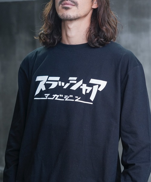 サムシング　スラッシャー THRASHER tシャツ スラッシャア L/S T-SHIRTS/スラッシャー