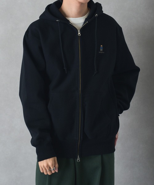 THE FINAL VIEW パーカー 「THE FINAL VIEW」TeddyBear ワンポイント