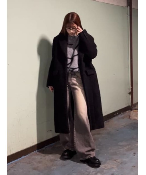 LAGUA GEM（ラグアジェム） コート チェスターコート BUMPY OVER