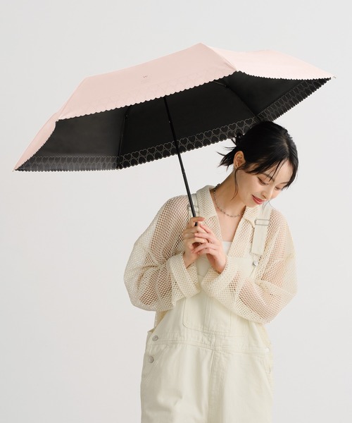 Wpc. 日傘 完全遮光 uvカット 折りたたみ傘 「公式限定アイテム」遮光