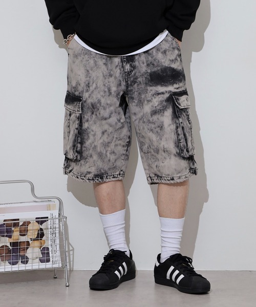 Jungle Storm カーゴパンツ Hard Chemical Blue Cargo Shorts