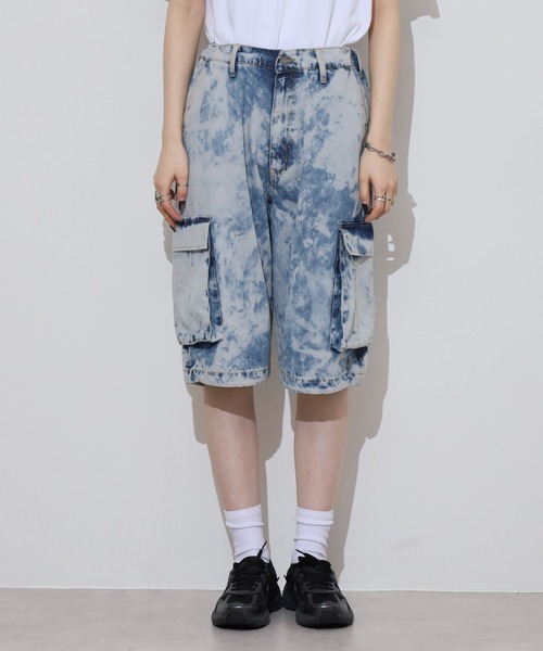 Jungle Storm カーゴパンツ Hard Chemical Blue Cargo Shorts
