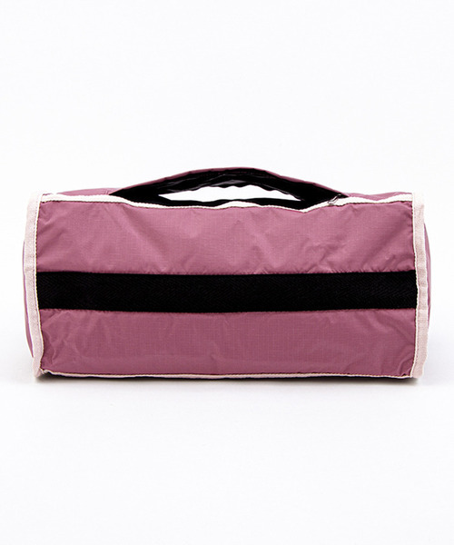 ■LeSportsac■MED ボストン モーヴ/ピーチブラッシュ/ブラック LeSportsac ボストンバッグ DELUXE MED WEEKENDER モーヴ/ピーチ