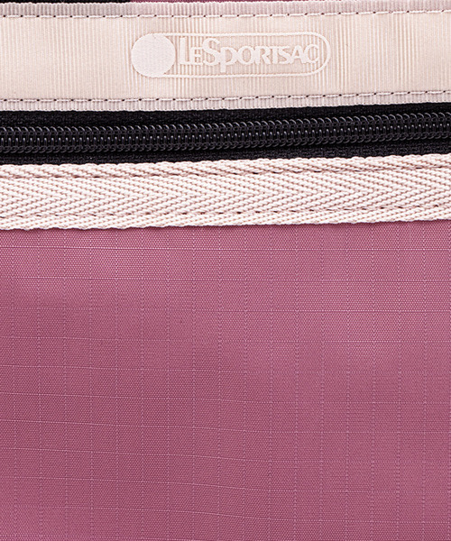 ■LeSportsac■MED ボストン モーヴ/ピーチブラッシュ/ブラック LeSportsac ボストンバッグ DELUXE MED WEEKENDER モーヴ/ピーチ