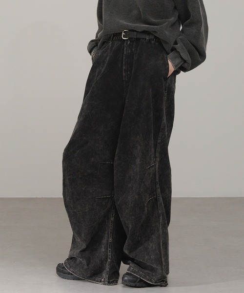 EMMA CLOTHES チノパン ヴィンテージケミカルウォッシュ