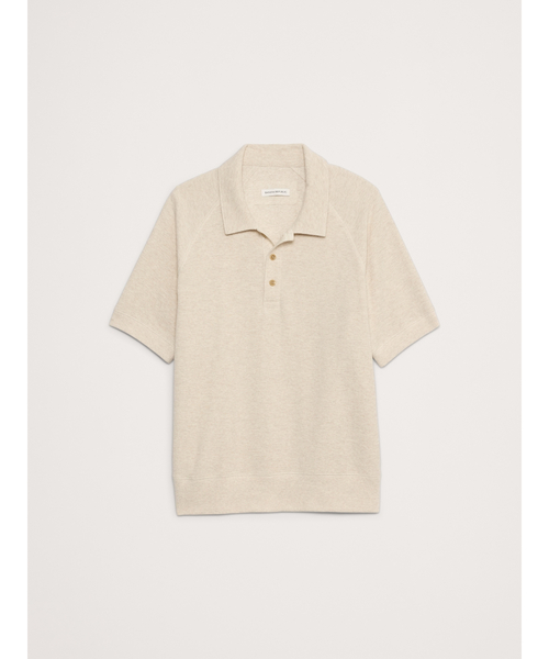 VICTIM ワッフルニットポロシャツ ワッフルニットポロシャツ - ネイビーブルー | ZARA Japan / 日本