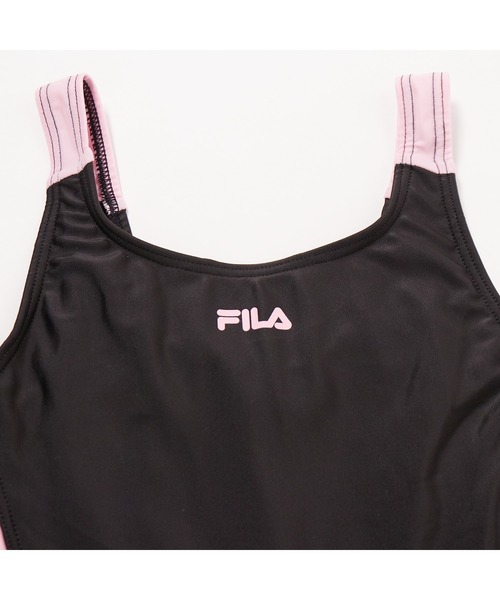 FILA（フィラ） 水着 スクール水着 キュロットスカート 一体型 一部