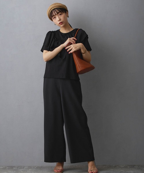 NICOLE white パンツ スカート付きパンツ レディース : ZOZOTOWN