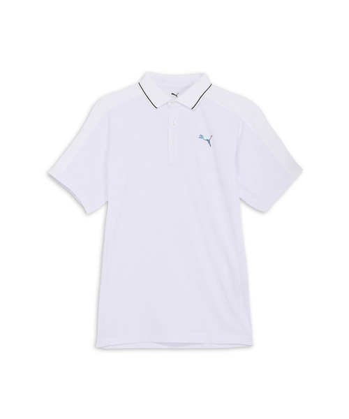 プーマ ゴルフ シャツ 新品 未使用 PUMA（プーマ） ポロシャツ 半袖 メンズ ゴルフ PF テック ライン 半袖