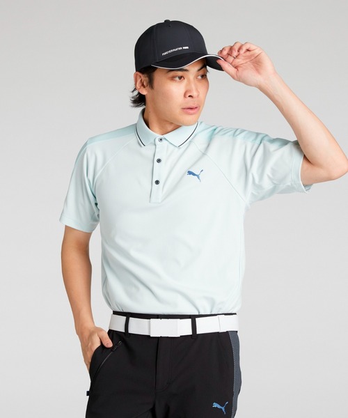 PUMA（プーマ） ポロシャツ 半袖 メンズ ゴルフ PF テック ライン 半袖