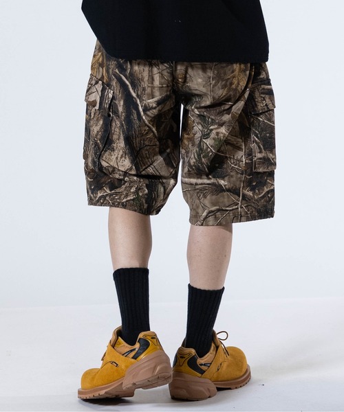 【R13】 バミューダカーゴショートパンツ JOHN'S CLOSET カーゴパンツ 「13」ツリーカモ ワイドカーゴ