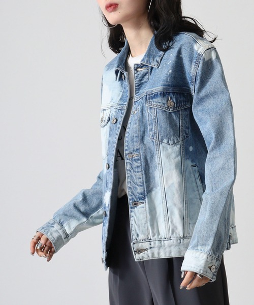 【激安通販 オンラインショップ】日用品 「Guess」 GUESS デニムジャケット メンズ インディゴブルー M ジャケット・アウター