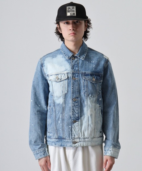 GUESS 「Guess」 デニムジャケット M インディゴブルー メンズ