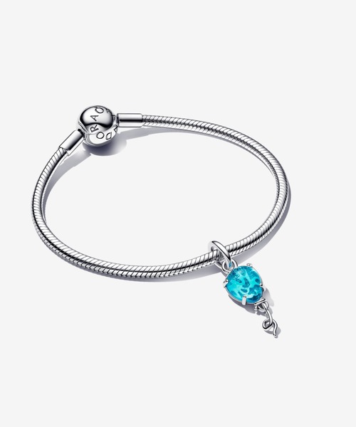 PANDORA バングル　カラーガラスチャームセット PANDORA バングルカラーガラスチャームセット