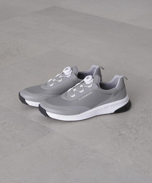 新品 ST.ANDREWS シルバー 厚底ウィングチップシューズ St ANDREWS セントアンドリュース ゴルフシューズ Vibram スパイクレス