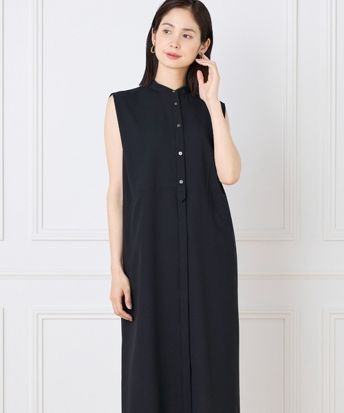 INED（イネド） ワンピース 「WEB限定」ノースリーブシャツドレス 