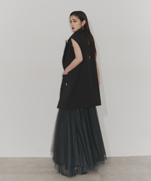 t*6様 定価以下！　Classical tulle dress Chris T Chris TROIS. ワンピース Classical tulle dress : ZOZOTOWN Yahoo!店
