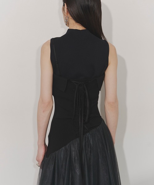ワンピース TULLE DRESS floral print tulle dress – BUNNY APARTMENT