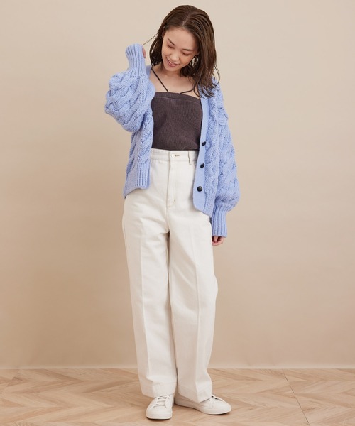 SALON adam et rope'（サロン アダム エ ロペ） ニットカーディガン