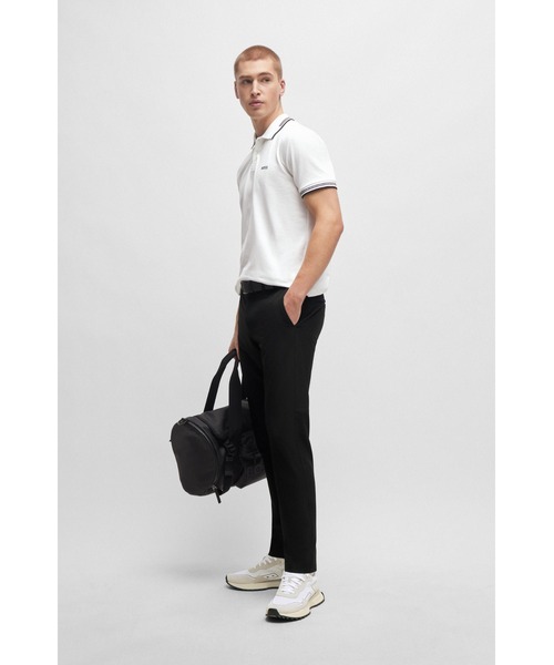 BOSS（HUGO BOSS） ポロシャツ ブランドロゴ スリムフィットポロシャツ