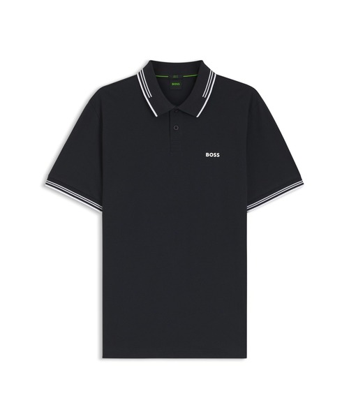 BOSS（HUGO BOSS） ポロシャツ ブランドロゴ スリムフィットポロシャツ