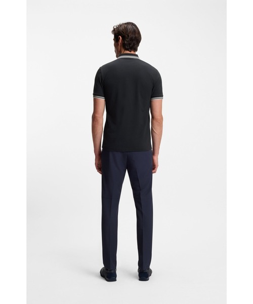 BOSS（HUGO BOSS） ポロシャツ ブランドロゴ スリムフィットポロシャツ