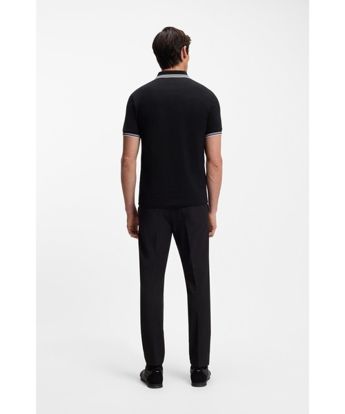 BOSS（HUGO BOSS） ポロシャツ ブランドロゴ スリムフィットポロシャツ