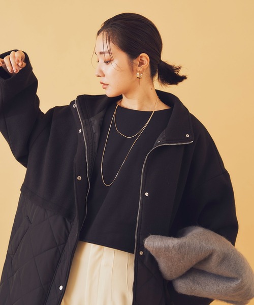 「Shelly island」 コート M ブラック レディース_画像7