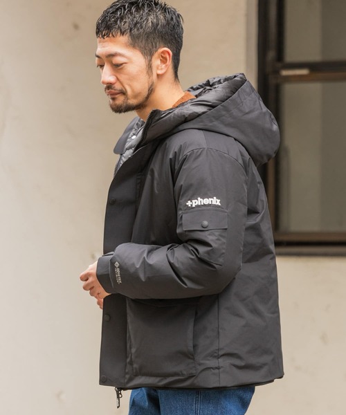   Fusion S/P ベージュダウンジャケット プラスフェニックス +phenix GORE-TEX INFINIUM Down Jacket ダウン