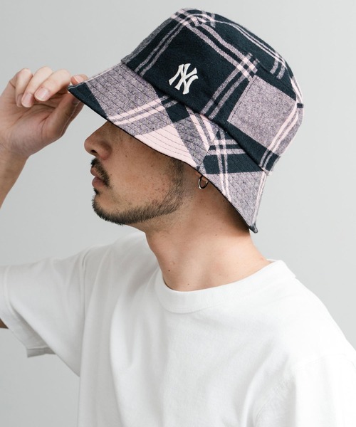 MLB Korea 帽子 ハット エムエルビーコリア Reversible Bucket