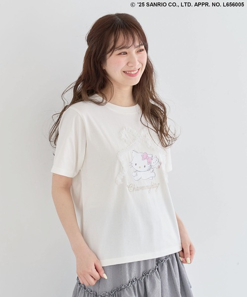 貴重‼️平成チャーミーキティ　ハローキティ プリント Tシャツ Mサイズ3枚セット sanrio（サンリオ） SAZAC サザック SAN-1944 チャーミーキティ