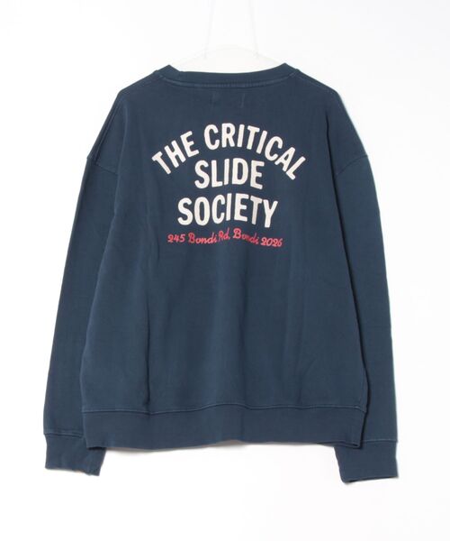Critical Slide クリーム色 トレーナー 送料無料】Critical Slide クリティカルスライド TCSS ティー