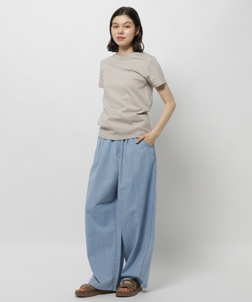 「niko and...」 半袖Tシャツ LARGE ホワイト レディース