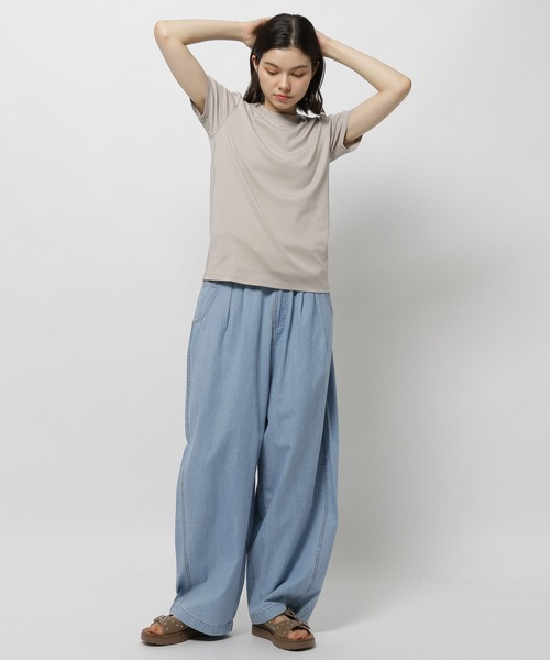 「niko and...」 半袖Tシャツ LARGE ホワイト レディース
