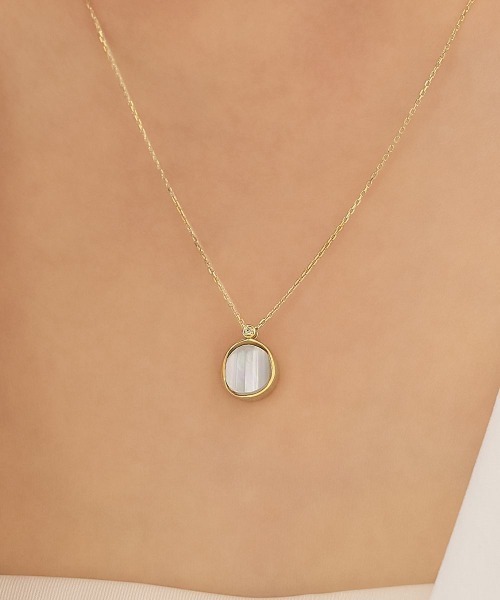 ネックレス 「Summer Collection」 K10イエローゴールド ネックレス レディースの画像