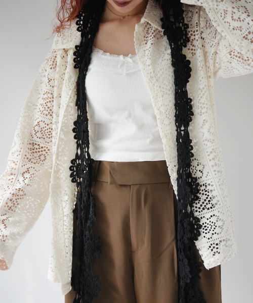 Port（ポート） ニット帽 ニットキャップ 「 」 フラワー クロシェ