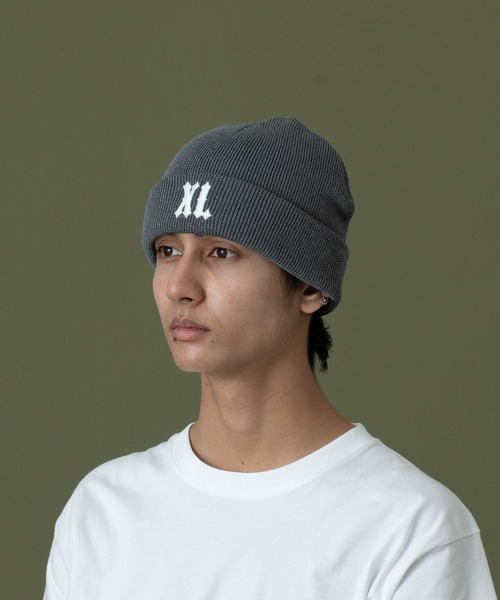 modgle fti ビーニー キャップ XLARGE ニット帽 ニットキャップ XL LOGO CUFF COOL BEANIE