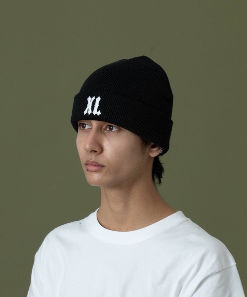 XLARGE ニット帽 ニットキャップ XL LOGO CUFF COOL BEANIE