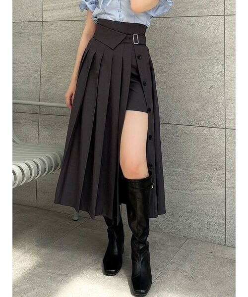 belper / レイヤードプリーツスカート belper / レイヤードプリーツスカート