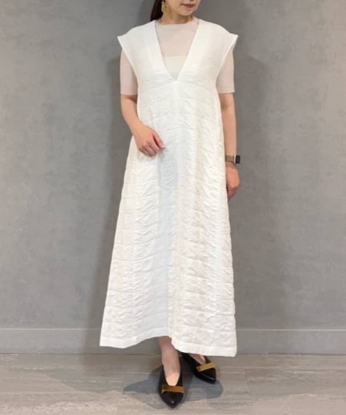 ADORE（アドーア） ワンピース シュリンクWジャガードワンピース