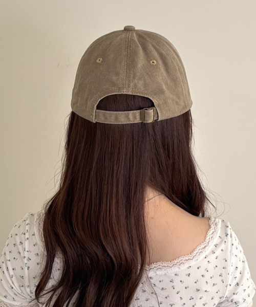 frunco キャップ 帽子 「ZOZO限定」ビンテージ風ハート刺繍キャップ