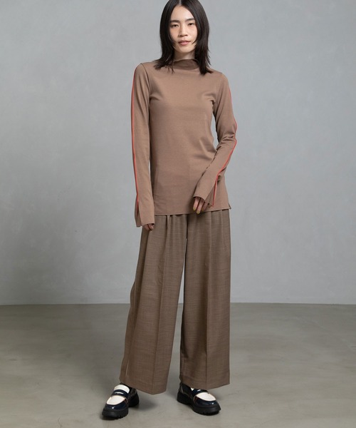 MARECHAL TERRE トップス　新品未使用 MARECHAL TERRE tシャツ リブチュールトップス レディース