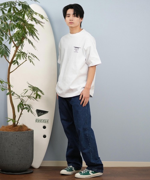 「lost」 半袖Tシャツ M ライトピンク メンズ