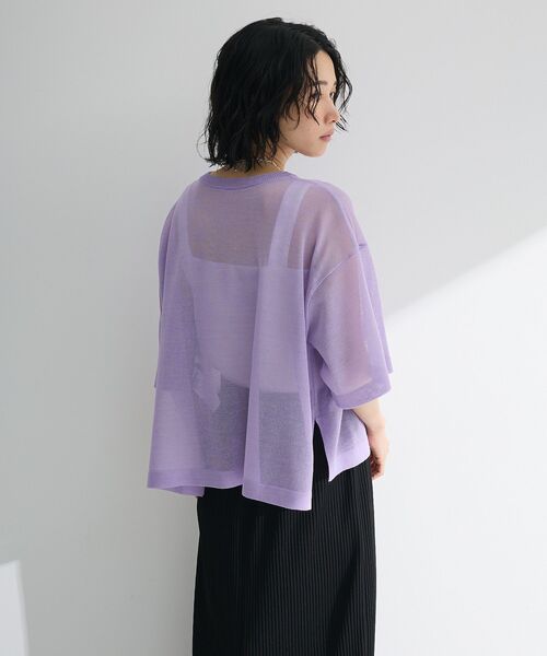 Green Parks（グリーンパークス） tシャツ アソートロゴ半袖シアー